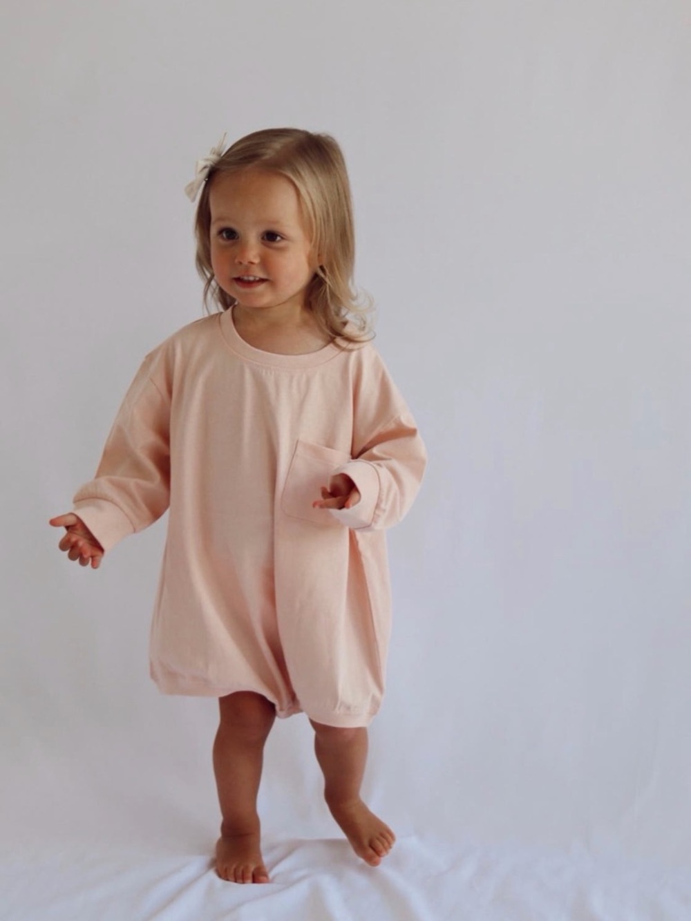 Winnie + Crew “Harley” Pocket Romper - 24 Mo